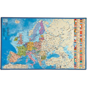 VIQUEL VADE ESCOLAR 598x365mm MAPA EUROPA 092453-05-E